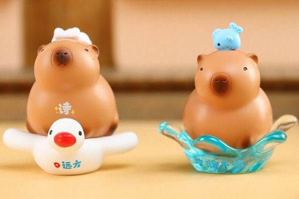 Cửa hàng đồ chơi bán Mô hình Chuột lang nước Capybara Emotional Stability Blind Box hộp mù ngãu nhiên đẹp rẻ chất lượng tốt có giao hà