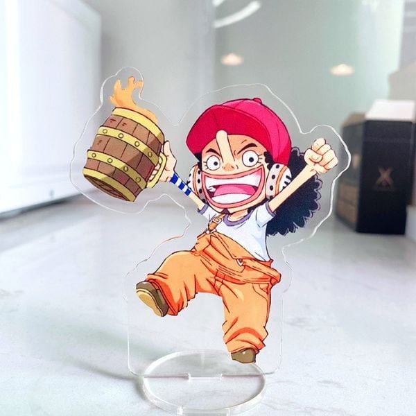 Standee Acrylic One Piece Chibi - Usopp Beer nShop có bán