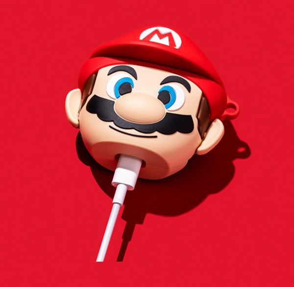 Store iPhone bán Case ốp AirPods Pro hình nhân vật Mario Mushroom