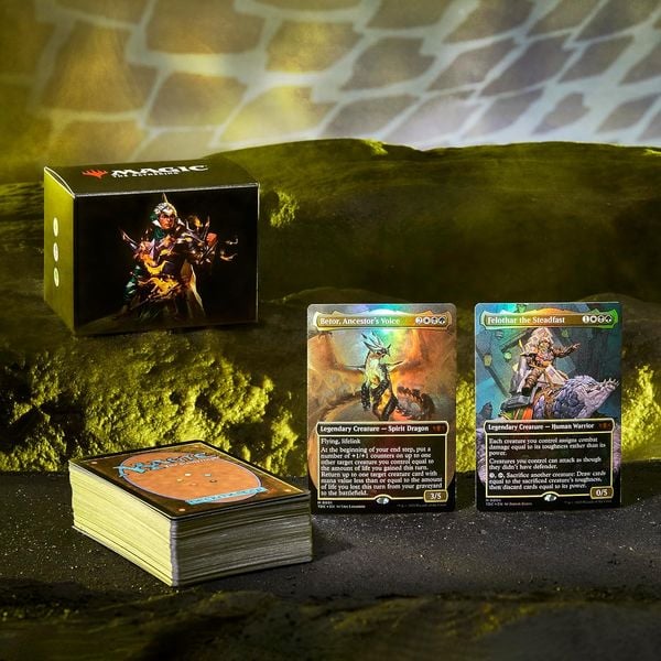 Magic The Gathering Tarkir Dragonstorm Commander Deck Abzan Armor được thiết kế tối ưu cho mọi lối chơi