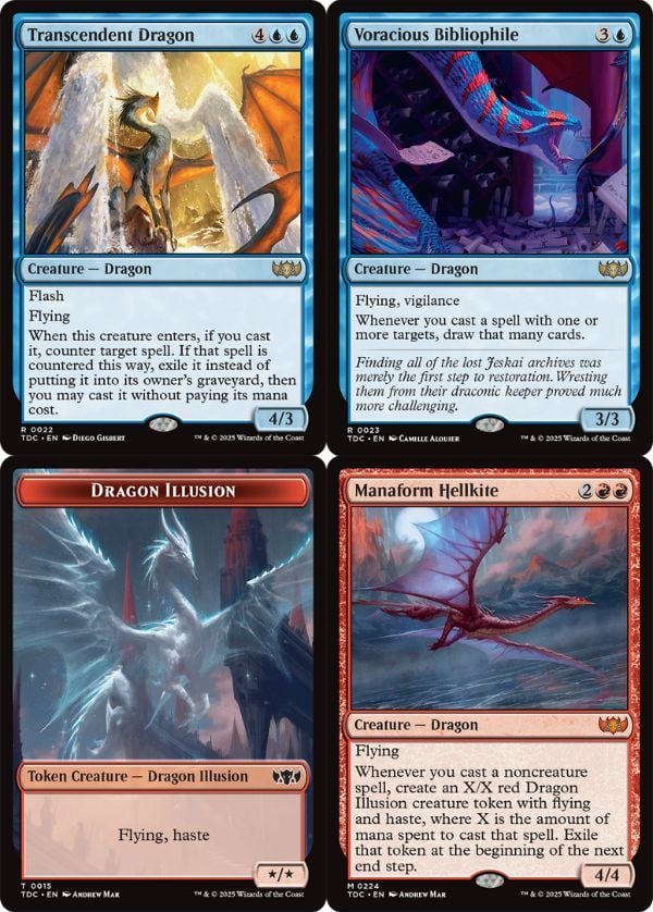 Bài Magic The Gathering Tarkir Dragonstorm Commander Deck Jeskai Striker chuyên dùng cho đấu bài chiến lược
