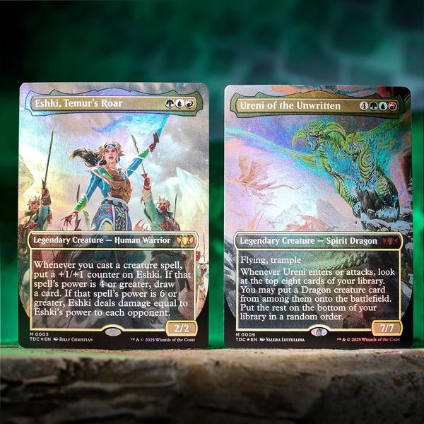 Magic The Gathering Tarkir Dragonstorm Commander Deck Temur Roar là bộ bài mạnh được người chơi săn đón