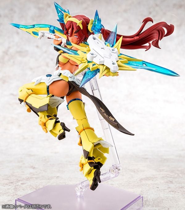 mô hình lắp ráp Megami Device AUV Ame no Uzume Sunshine Kotobukiya KP772 vừa tạo dáng chiến đấu cực ngầu vừa đáng yêu