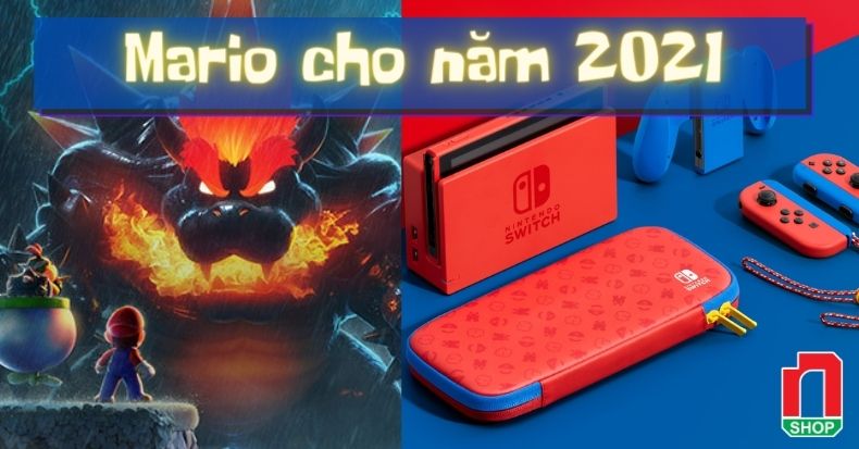 Super Mario 3D World Bowser Fury Nintendo Switch Red