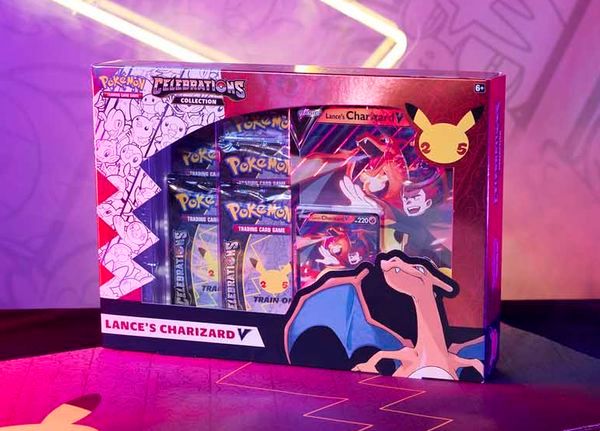 sưu tập bài Pokemon TCG Celebrations Collection Lances Charizard V
