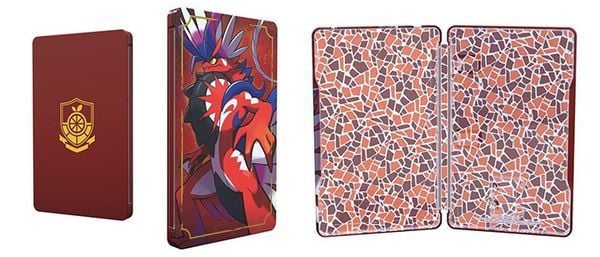 sưu tập hộp thiếc Steel Book Pokemon Scarlet