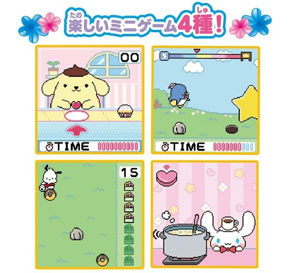 Máy thú ảo Tamagotchi Pocket Room Sanrio Characters Spicy giúp kết nối thế hệ, từ cha mẹ đến con cái cùng chia sẻ niềm vui