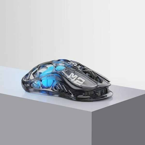 Chuột GravaStar Mercury M2 Wireless Gaming Mouse Transparent Black cảm biến cao cấp, chính xác từng cú click, tối ưu cho game thủ