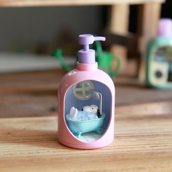 Mô hình Peanuts Snoopy's Life in a Bottle Re-Ment Blind Box thiết kế dễ thương màu sắc đẹp mắt mua trưng bày trang trí