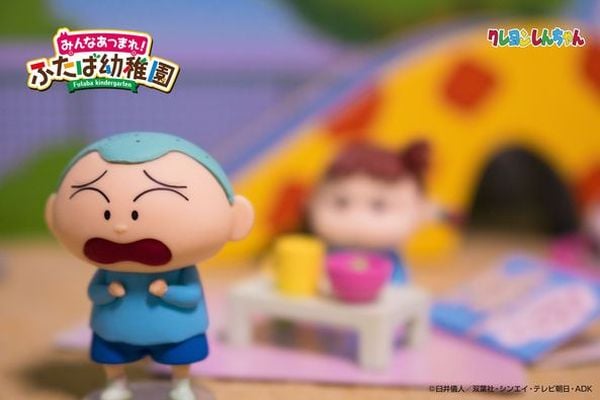 Mô hình Crayon Shin-chan Futaba Kindergarten Re-Ment Blind Box thiết kế dễ thương màu sắc đẹp mắt mua trưng bày trang trí