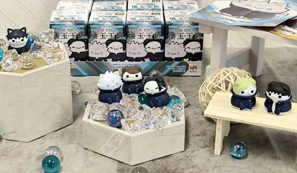 Nhận mô hình ngẫu nhiên trong MegaHouse Hộp Mù MEGA CAT PROJECT Jujutsu Kaisen Cats Hidden Inventory món quà thú vị cho mọi lứa tuổi