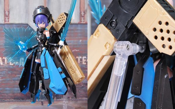 Phụ kiện M.S.G New Flying Base Mô hình chính hãng Kotobukiya đế trưng bày nâng đỡ mô hình vững chắc giá rẻ chất lượng tốt có thể nối nhiều đế lại với nhau để tạo dáng nhiều mô hình