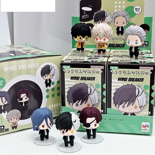 Trải nghiệm sự bất ngờ với MegaHouse Hộp Mù Chokorin Mascot WIND BREAKER siêu dễ thương