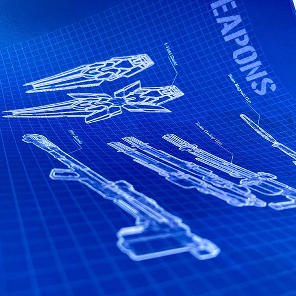 Tấm lót chuột gaming hình Gundam