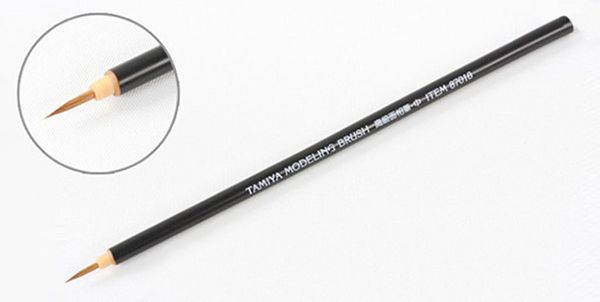 Tamiya 87018 Cọ vẽ sơn tô mô hình H.G Pointed Brush (M)