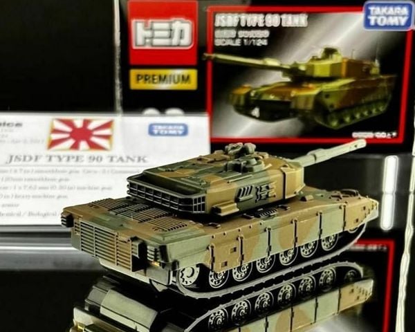 Tomica Premium 03 JSDF Type 90 Tank là mô hình xe đồ chơi lý tưởng dành cho các tín đồ xe hơi sưu tập