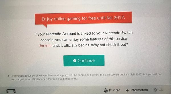 Create a Nintendo Switch account step 9