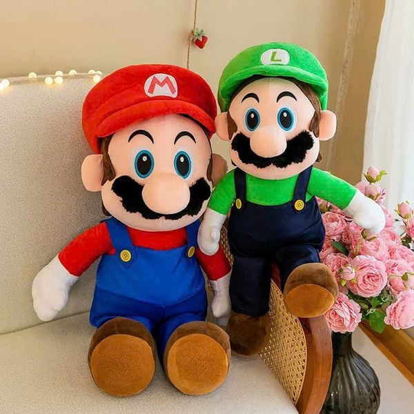 Tăng thêm phần ngọt ngào cho bộ sưu tập của bạn với Gấu bông Super Mario Bros lớn 43cm đáng yêu và tinh tế