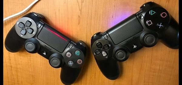 New and old PS4 console