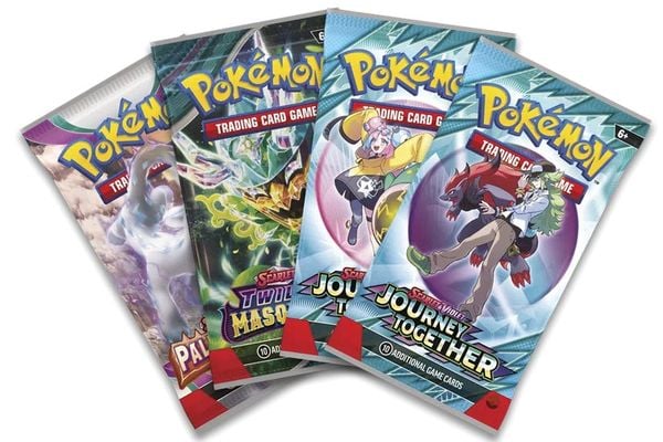 Đặt hàng ngay Pokemon TCG Slashing Legends Tin 4 Pack Zacian ex thẻ bài siêu hot cho fan TCG