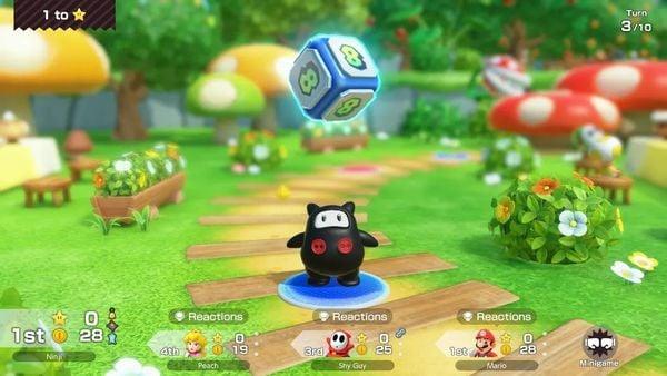Super Mario Party Jamboree cho Nintendo Switch Game gia đình hình ảnh màu sắc dễ thương đáng yêu âm nhạc sôi động