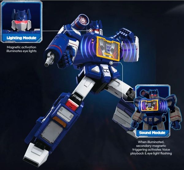 mô hình Blokees Transformers Action Edition Soundwave Limited Model Kit 71172 chính hãng chi tiết chân thực, hàng sưu tầm cao cấp