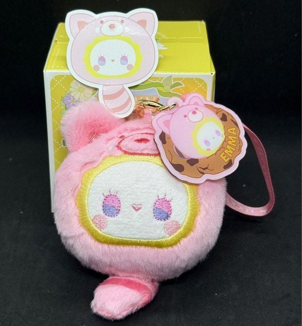 Khui hộp mù Hộp Mù Lucky Emma Rua Rua Zoo Scented Plush Keychain Blind Box nhận phần thưởng ngẫu nhiên siêu đáng yêu