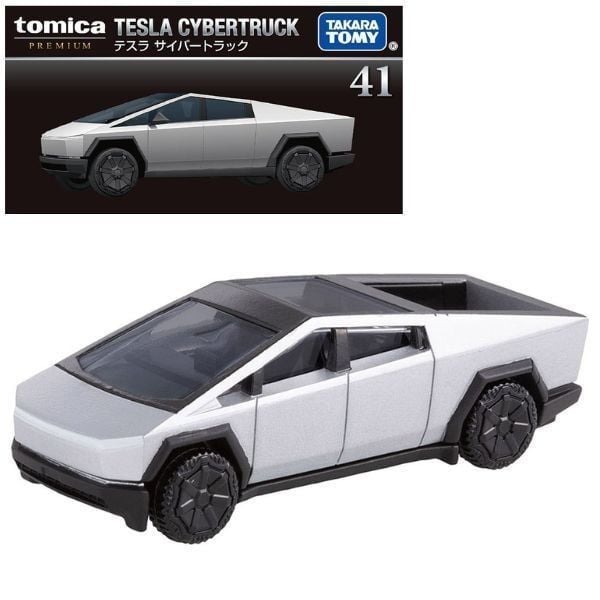 Mô hình Tomica Premium 41 Tesla Cybertruck xe đồ chơi thiết kế sang trọng