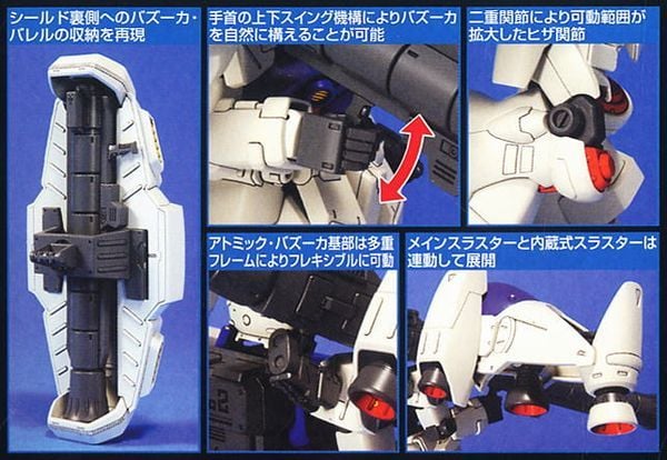 test RX-78GP02A Gundam GP02A Physalis - HGUC - 1/144