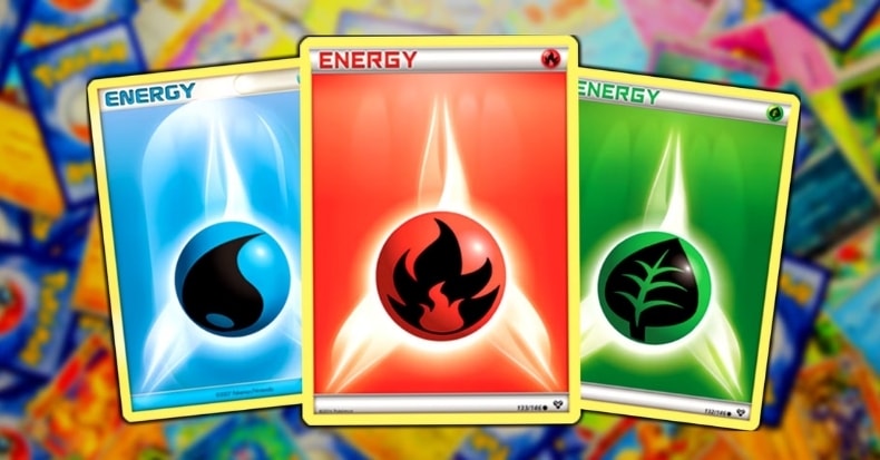 Thẻ bài Pokemon Energy cổ hiếm