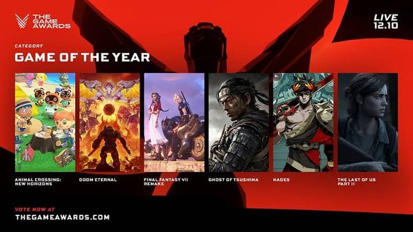 The Game Award 2020 Game of the Year Game hay nhất năm