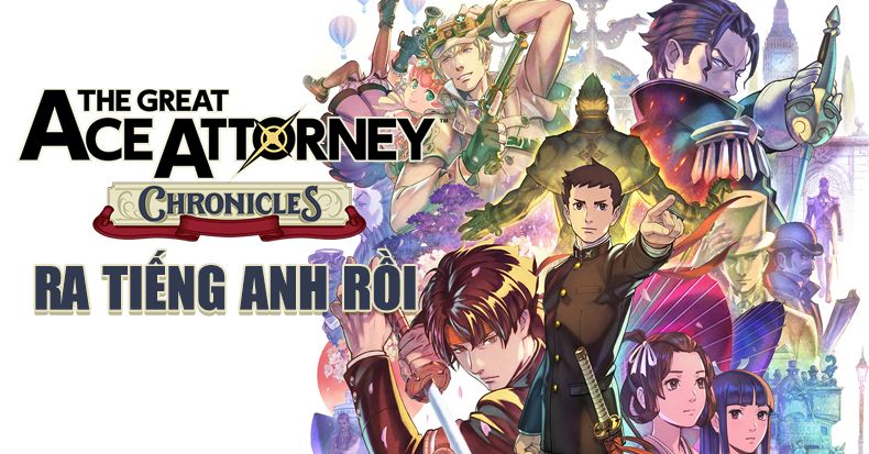The Great Ace Attorney Chronicles switch ps4 pc