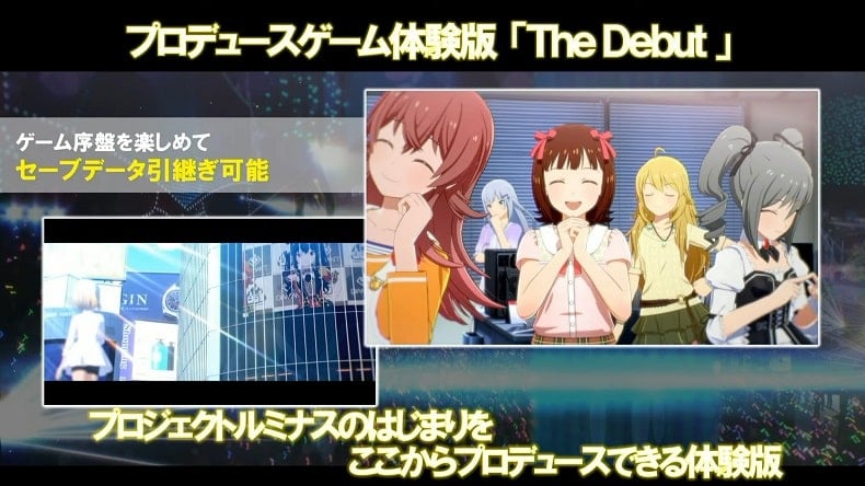 The Idolmaster Starlit Season Produce Game The Debut demo