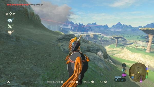 Freedom to explore anywhere in Breath of the Wild