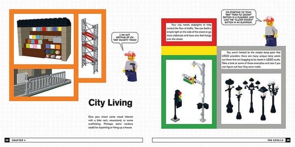 THE LEGO NEIGHBORHOOD BOOK BUILD YOUR OWN TOWN