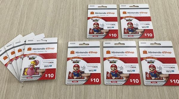Thẻ nạp tiền eShop cho Nintendo bán tại nShop