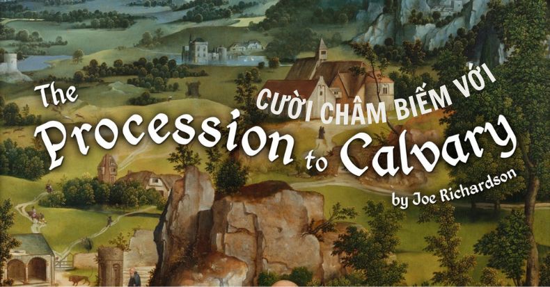 The Procession to Calvary game châm biếm