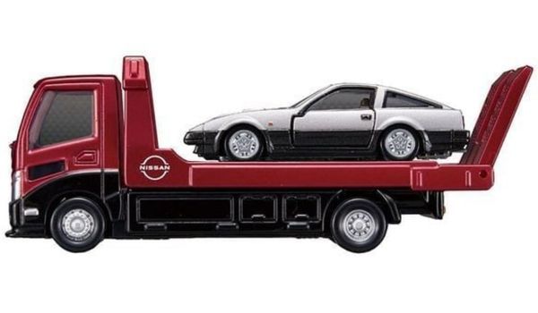 Xe mô hình đồ chơi Tomica Premium Tomica Transporter Nissan Fairlady Z Z31 mô phỏng chi tiết sắc nét, có tại nShop