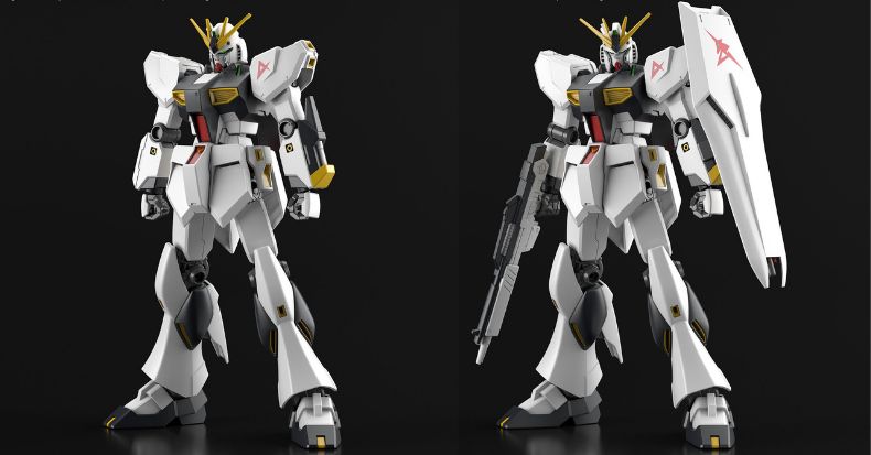 thiết kế Nu Gundam Entry Grade 2022