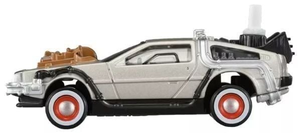 Mô hình cỗ máy thời gian Tomica Unlimited 02 Back to the Future Part III Time Machine