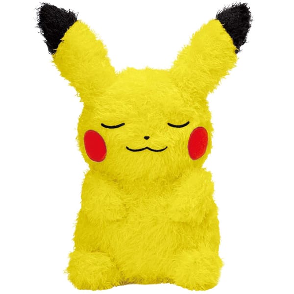 Thú bông Pokemon lông xù Pikachu - Banpresto Big Plush