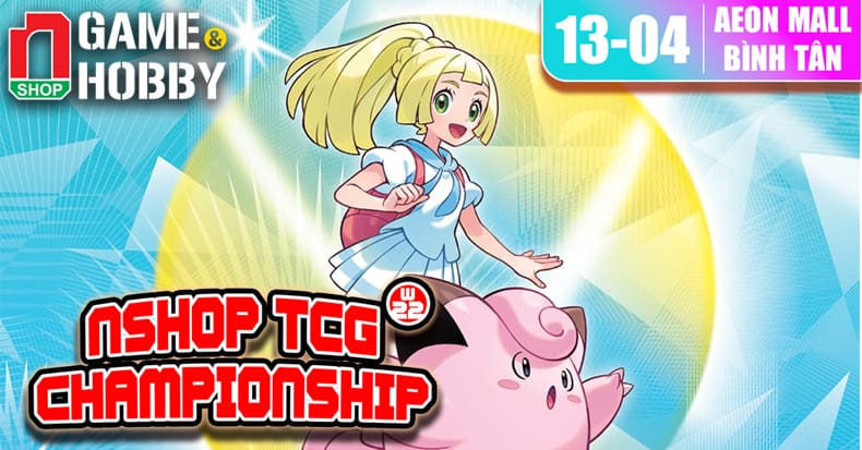 giải đấu bài nshop tcg championship w22 pokemon one piece ultraman aeon mall bình tân