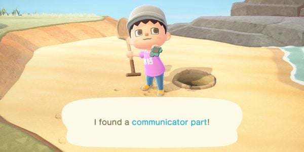 Tìm Communicator Part trong Animal Crossing