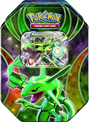 tin box RAYQUAZA EX BEYOND THE ORDINARY TIN