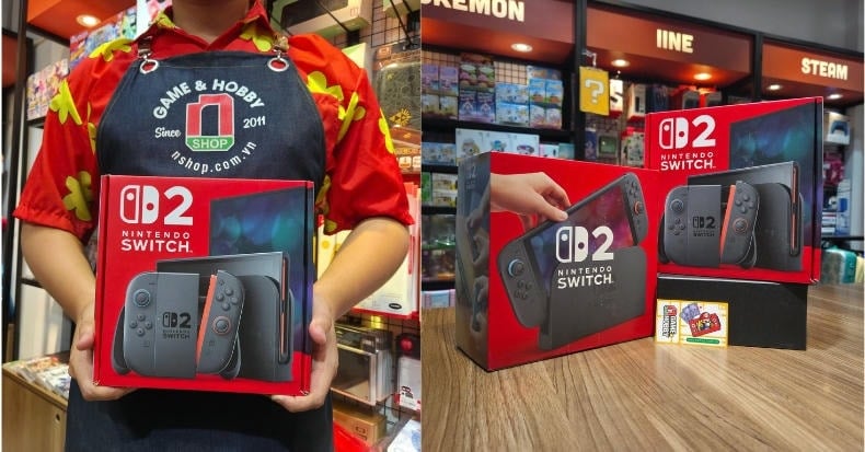 nShop địa điểm mua máy Nintendo Switch 2 uy tín sẵn hàng giao hàng ship toàn quốc