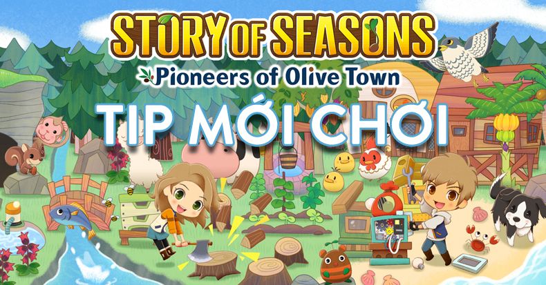 tip chơi game Story Of Seasons Pioneers Of Olive Town