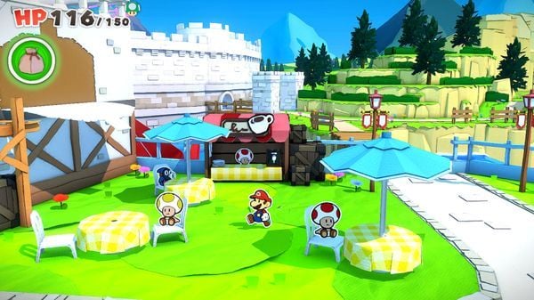 toad town hướng dẫn Paper Mario The Origami King nintendo switch