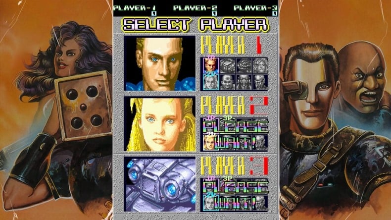 một số hình ảnh từ hai bộ sưu tập trò chơi bắn súng cổ điển Toaplan Arcade Collection