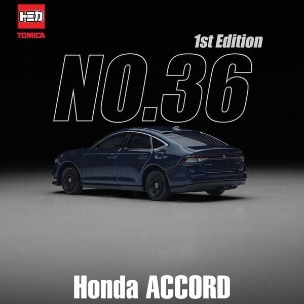 Tomica No. 36 Honda Accord First Special Edition là mô hình xe đồ chơi siêu đẹp để trưng bày hoặc làm quà tặng