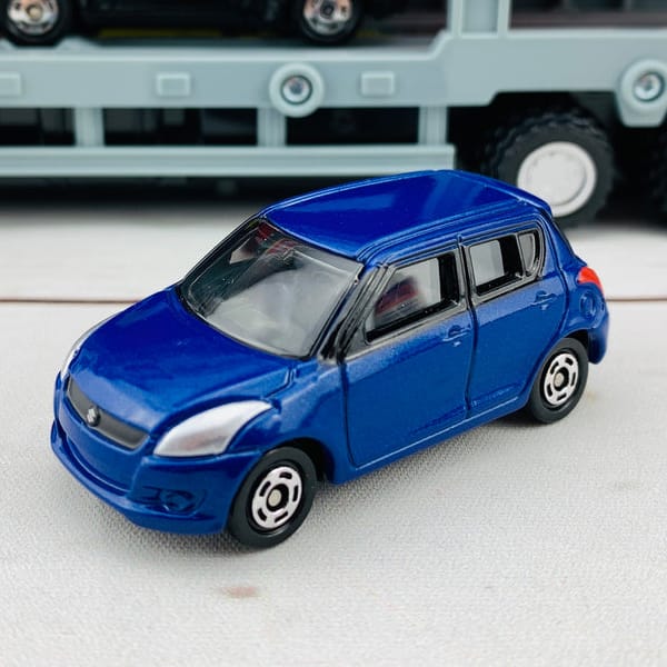 Tomica Let's Play with Tomica! Carrier Car Set Suzuki March